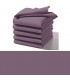 serviette de table personnalisée prénom violet