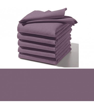 serviette de table personnalisée prénom violet