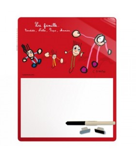 Tableau mémo effacable