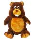 Peluche castor enfant