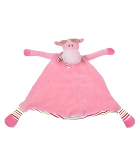 Doudou vache  brodée prénom