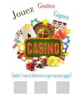 Jeu de grattage rigolo