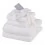 Serviette éponge coton blanc