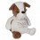 Peluche chien boxer brodée