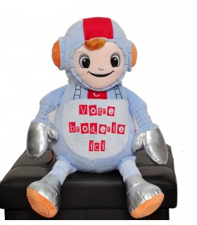 Astronaute en peluche brodé