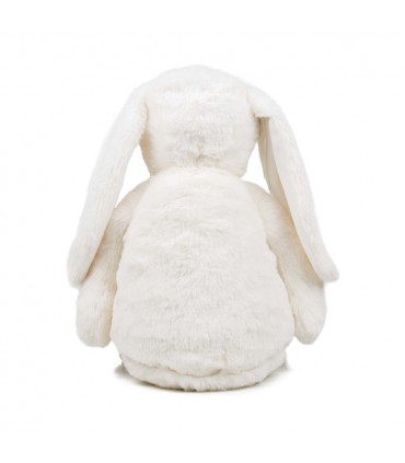 Peluche lapin zippé et brodé