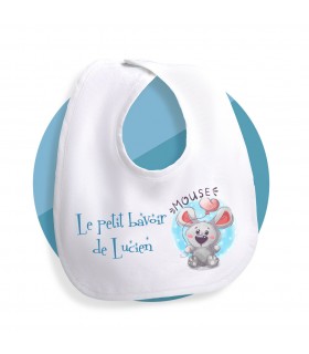 Bavoir  souris personnalisé