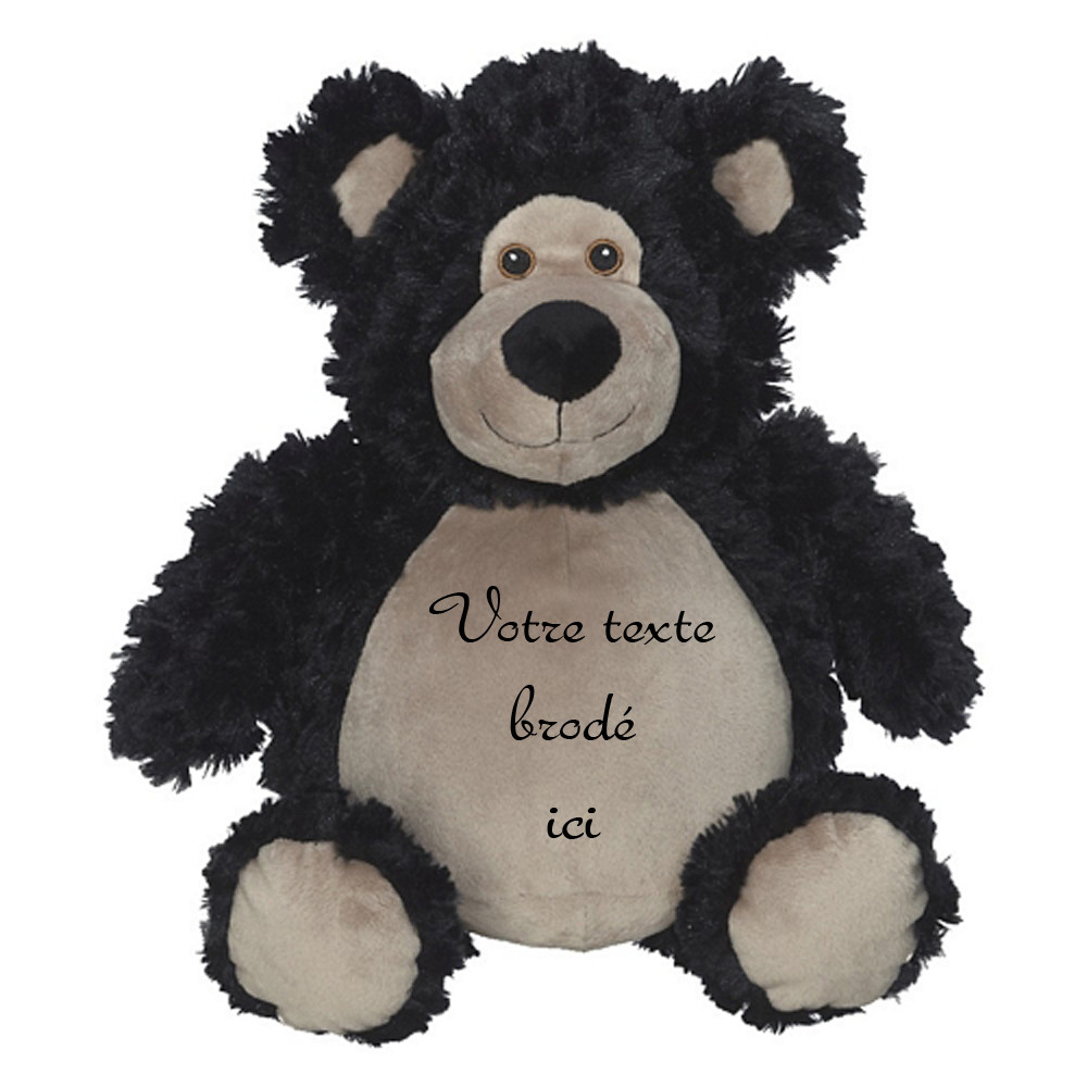 ours en peluche noir