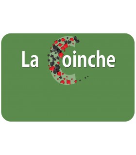 Tapis de coinche personnalisé