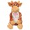 Peluche girafe brodée en cadeau de naissance