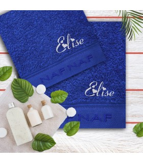 Lot serviettes naf naf brodé