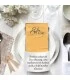 Serviette décoration table brodée