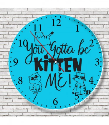 horloge chat