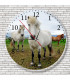 Horloge cheval