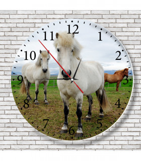 Horloge cheval