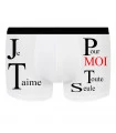 Boxer pour dire je t'aime