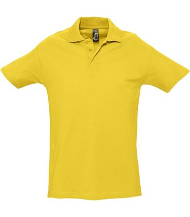 Polo personnalisé jaune