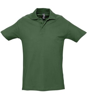 Polo homme personnalisé vert gazon