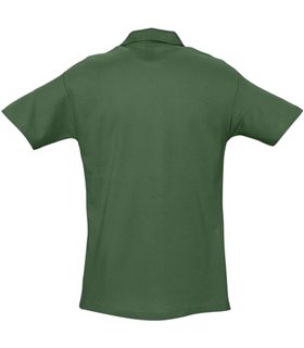 polo homme brodé vert
