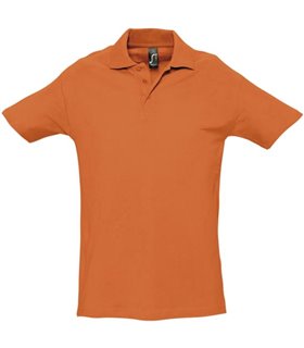 Polo homme sol spring orange