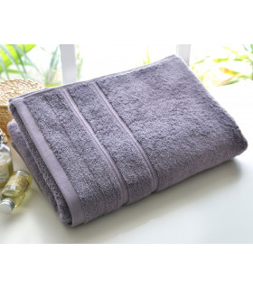 drap de bain prestige raisin