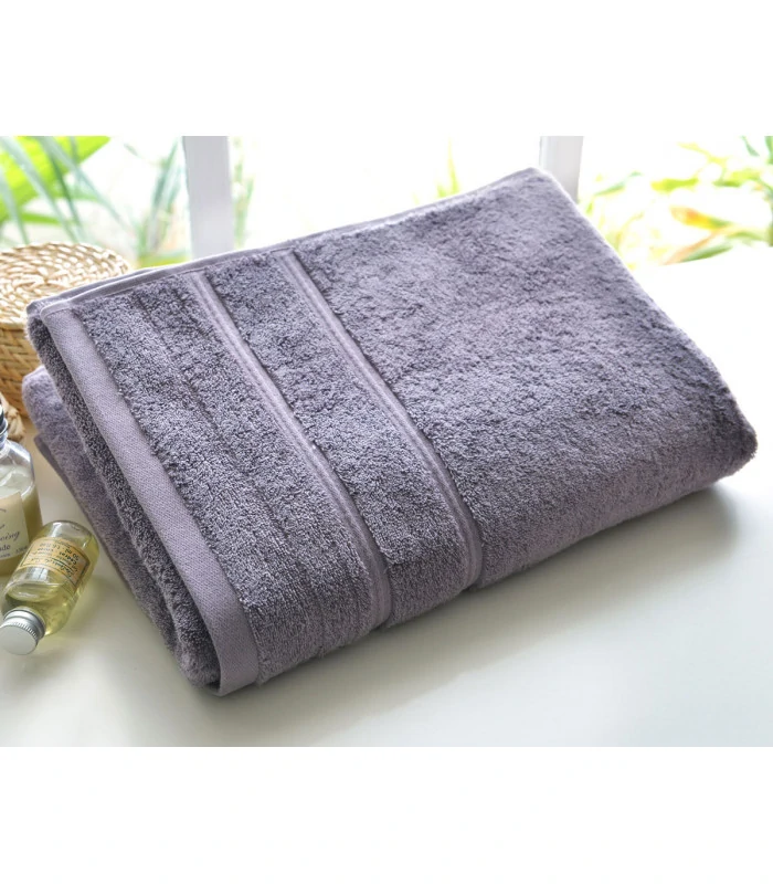 Drap de bain prestige brodé raisin