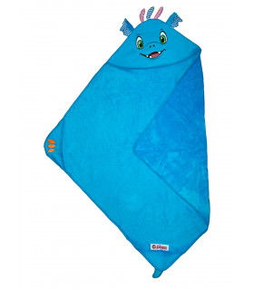 cape de bain dragon brodée