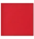 serviette de table brodée rouge cerise