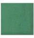 serviette de table brodée vert gazon