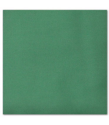 serviette de table brodée vert gazon
