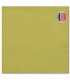 serviette de table brodée kiwi