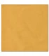 serviette de table brodée jaune