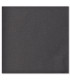 serviette de table brodée gris anthracite