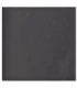 serviette de table brodée gris anthracite