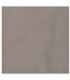 serviette de table brodée grise