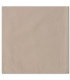 serviette de table brodée taupe