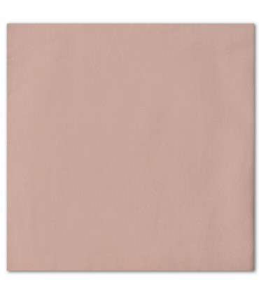 serviette de table brodée beige