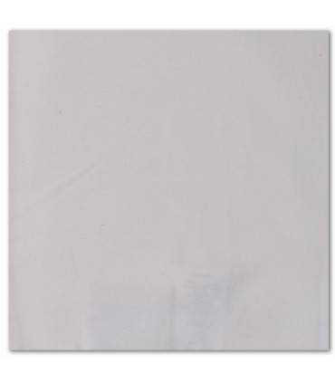 serviette de table brodée gris galet