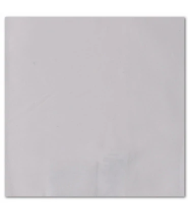serviette de table brodée gris galet