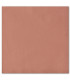 serviette de table brodée chocolat au lait