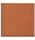 serviette de table brodée terra cota