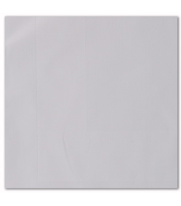 serviette de table brodée blanc
