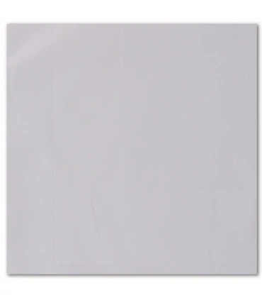 serviette de table brodée blanc