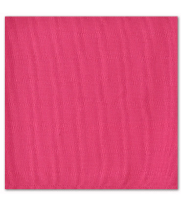 serviette de table brodée fushia