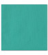 serviette de table brodée vert turquoise