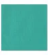 serviette de table brodée vert turquoise