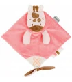 Doudou girafe Nattou personnalisé