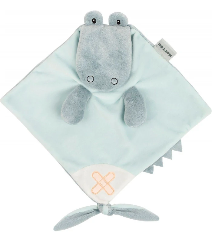 Doudou plat crocodile Nattou