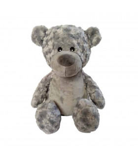 peluche ours gris
