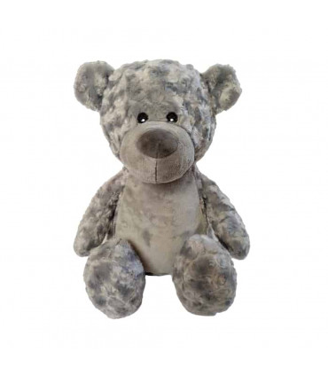 peluche ours gris